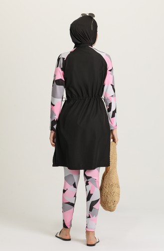 Rosa Hijab Badeanzug 21406-03