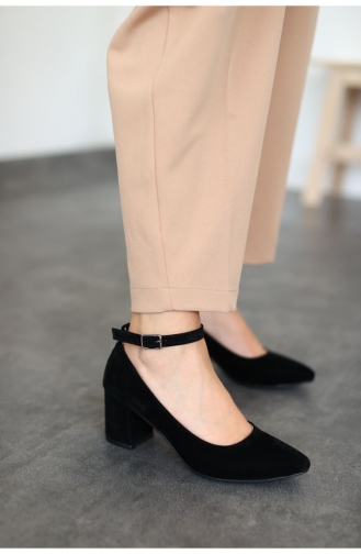 Black High-Heel Shoes 22280RK01-02