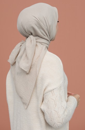 Sand Beige Scarf 12795-17