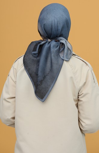 Karaca Dimi Soft Eşarp 90836-01 İndigo Kahverengi