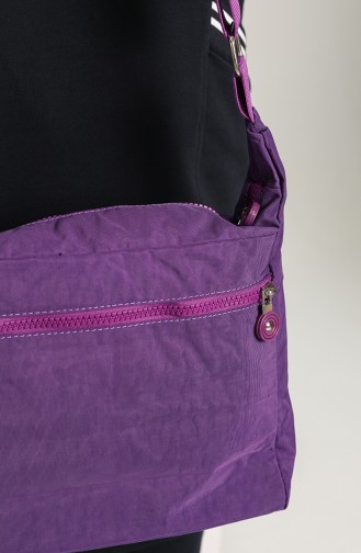 Purple Shoulder Bags 8004-770