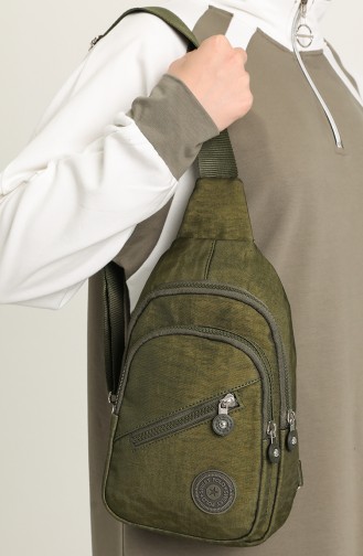 Sac D`épaule Khaki 8006-82