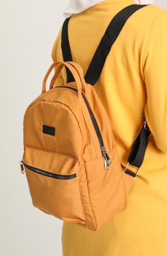 Mustard Backpack 6016-09