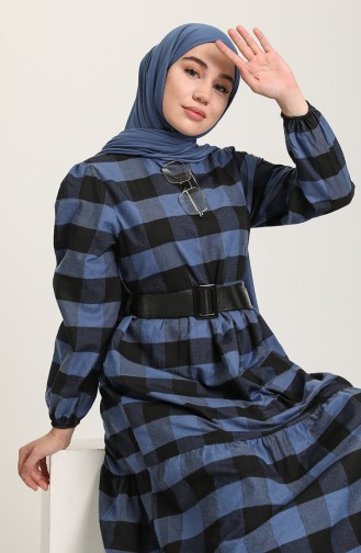 Indigo Hijab Kleider 4000-01