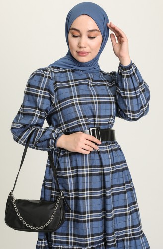 Robe Hijab Indigo 4002-02