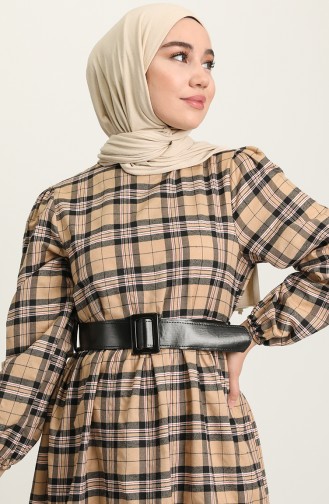 Robe Hijab Beige 4002-04