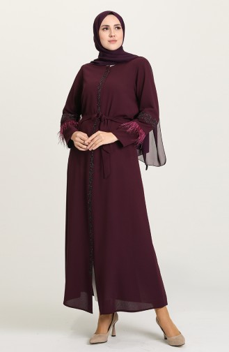 Abayas Plum 4314-03