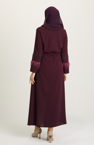 Abayas Plum 4314-03