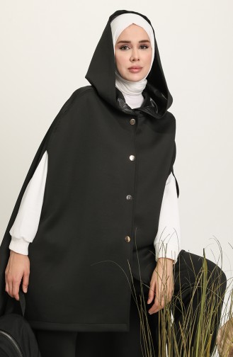 Black Poncho 21108373-01