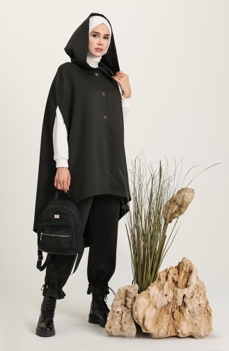 Black Poncho 21108373-01