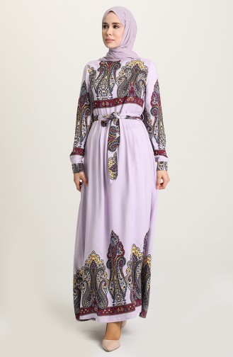Robe Hijab Lila 60199-03