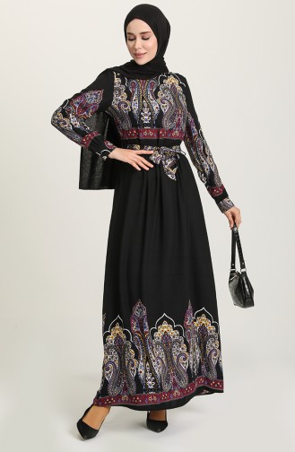 Robe Hijab Noir 60199-05