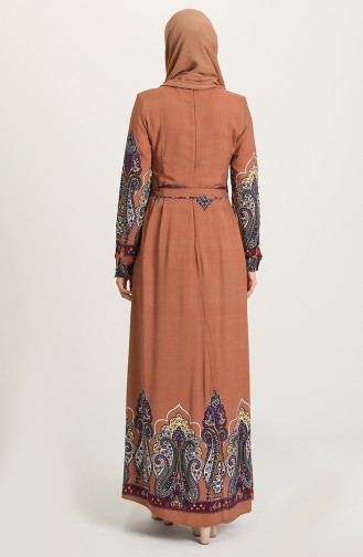 Robe Hijab Tabac 60199-06