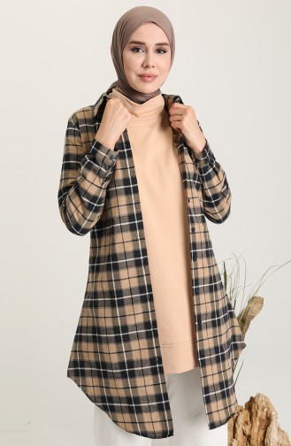 Ekose Tunik 6527-05 Vizon