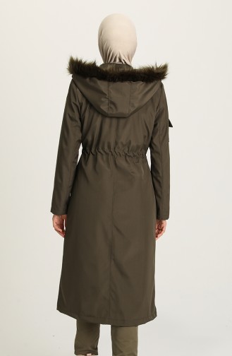 Khaki Winter Coat 1002-03