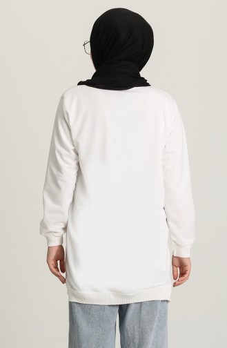 قميص رياضي أبيض 5381-04