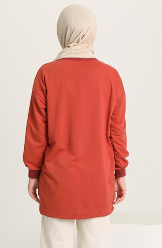 Brick Red Sweatshirt 5382-04
