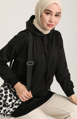 Sweatshirt Noir 5383-01