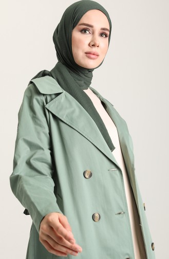 Green Almond Trenchcoat 2452-01