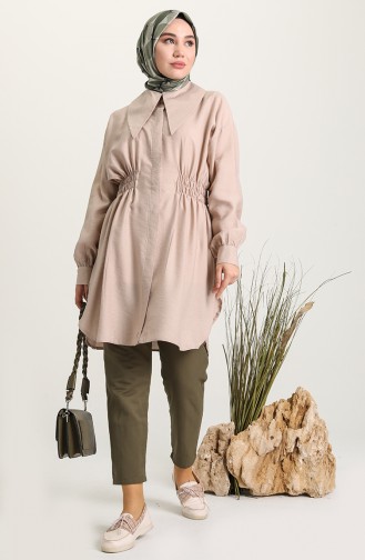 Beige Tunics 8366-05