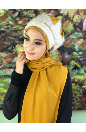 Mustard Ready to wear Turban 21EY14-01