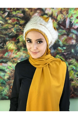 Mustard Ready to Wear Turban 21EY14-01