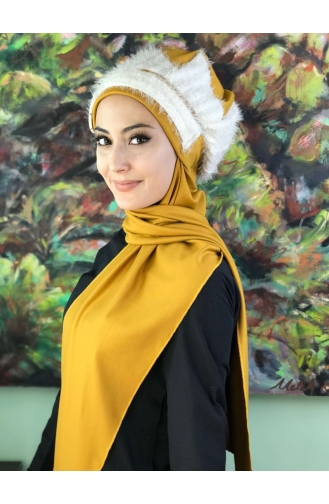 Mustard Ready to wear Turban 21EY14-01