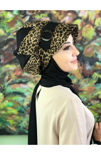 Brown Ready to wear Turban 21EY2-01