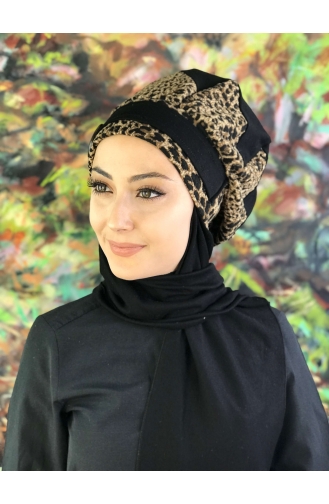 Brown Ready to wear Turban 21EY7-01