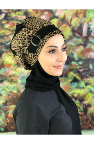 Turban Pret-a-Porter Couleur Brun 21EY7-01