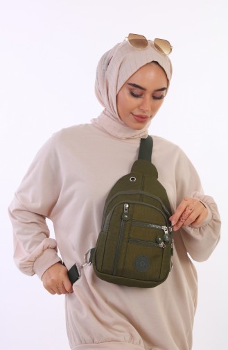 Bayan Bel Çantası MYZ57-06 Yeşil