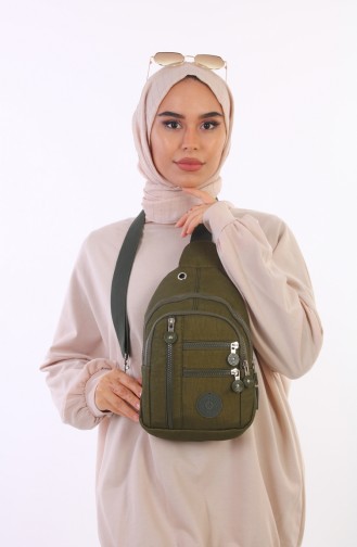 Bayan Bel Çantası MYZ57-06 Yeşil