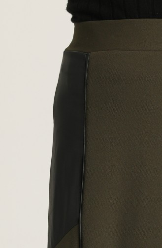 Khaki Skirt 1021110ETK-02