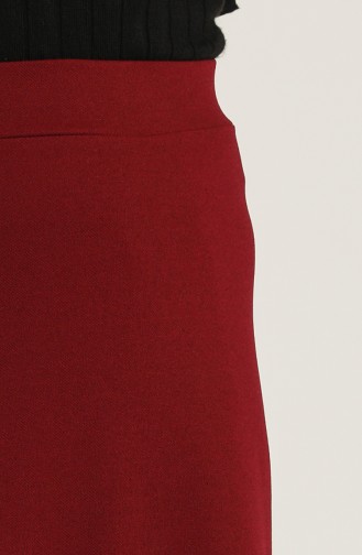 Claret Red Skirt 1021117ETK-03