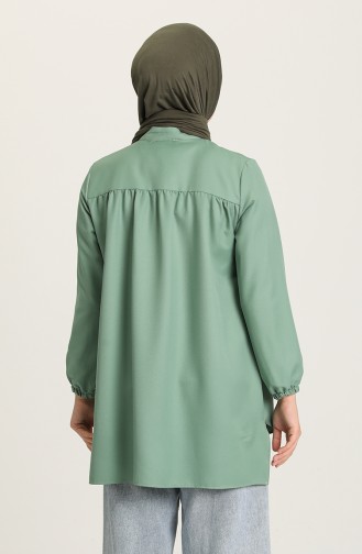 Green Overhemdblouse 4015-03