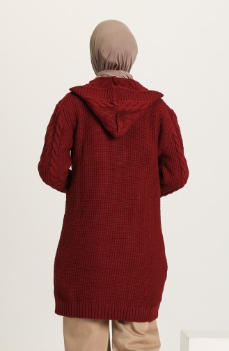 Claret Red Cardigans 7010-03