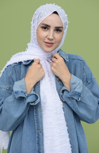 White Shawl 8106-01