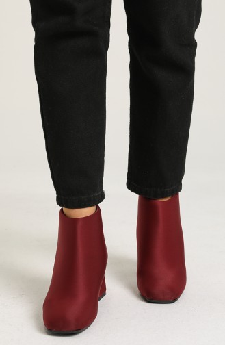 Claret Red Boots-booties 06-03