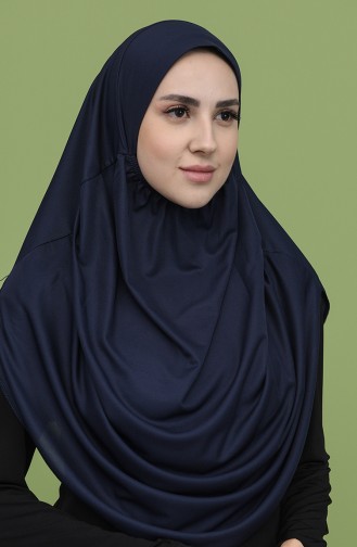 Navy Blue Scarf 1402-05