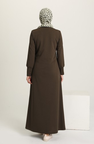 Khaki Abayas 3072-02