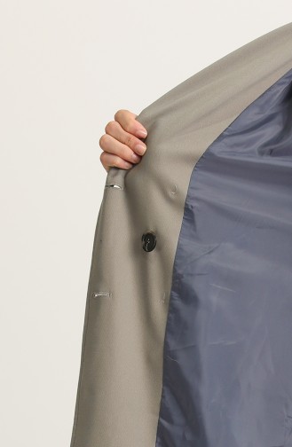 Khaki Trench Coats Models 1112-01