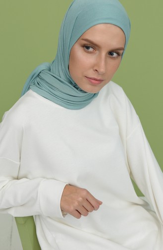 Düz Basic Tunik 2365-07 Ekru