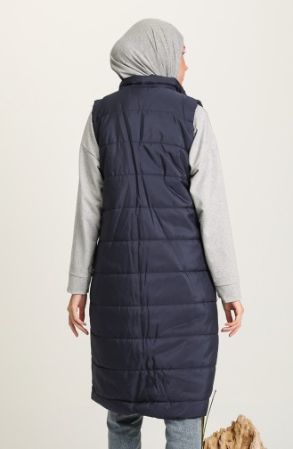 Navy Blue Gilet 1054-05