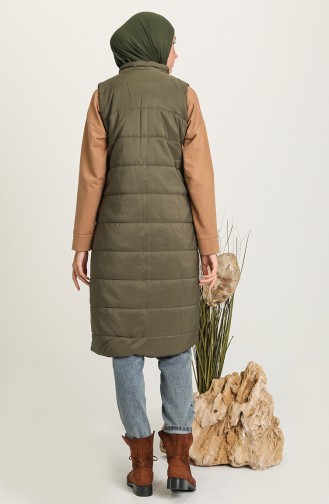 Khaki Gilet 1054-07