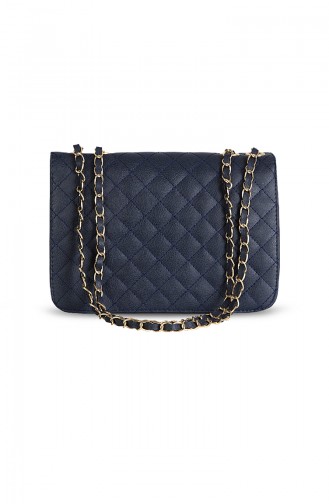 Navy Blue Shoulder Bag 110003-01