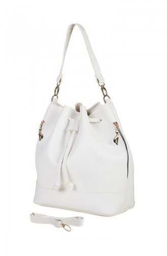 White Shoulder Bag 120136-01
