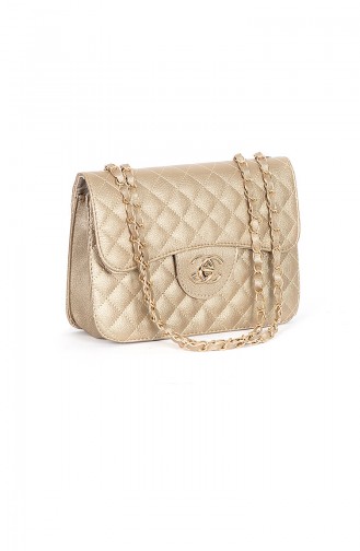 Gold Colour Shoulder Bag 130032-01