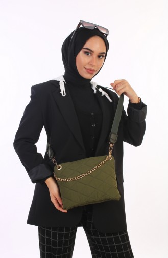 Green Shoulder Bag 3021-03