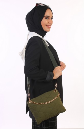 Green Shoulder Bags 3021-03