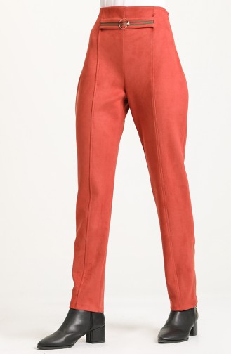 Pantalon Couleur brique 9K1901001-02